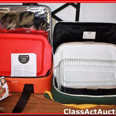 Rachel Ray & Packers Thermo Carry Case with Cassorole - Lot 289