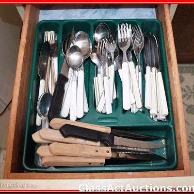 Variety of Kitchen Flatware - Lot 305