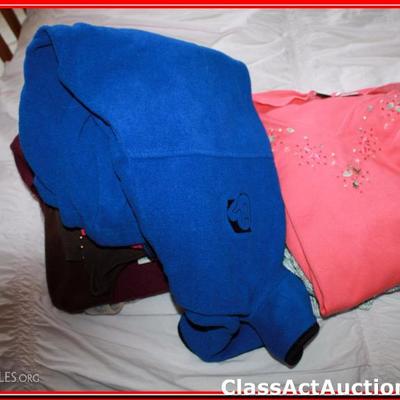 Womens LG - mixed lot Sweaters, Shirts, Summer/Winter ETC. - Lot 403