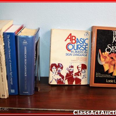 Books - Sign Language - Lot 158