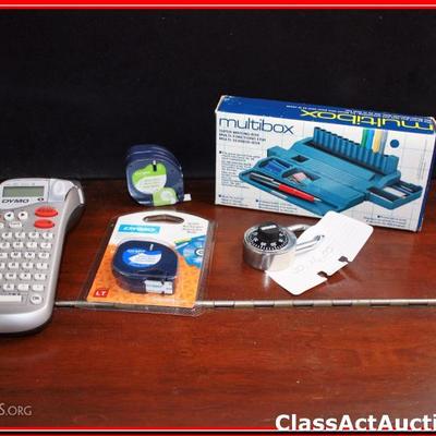 Misc Office Supplies & Label Machine - Lot 188