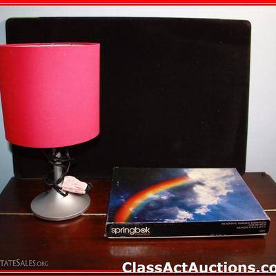 Lamp & Rainbow Puzzle - Lot 224