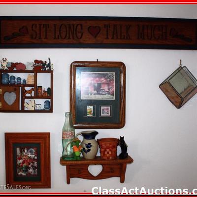 Large Misc Wall Art - Lot 274