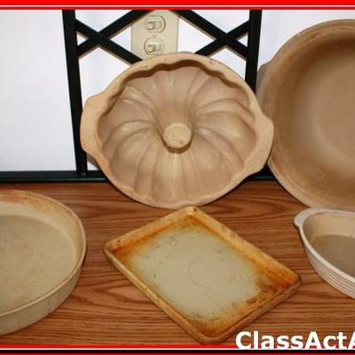 Pampered Chef Seasoned Stone Bakeware - Lot 277