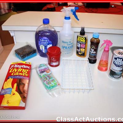 Misc Household Cleaners /Soap / Scour Pad - Lot 313