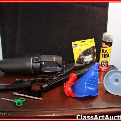 Car Vacuum & Car Supplies - Lot 201