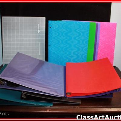 3 Ring Binders & Folders - Lot 221
