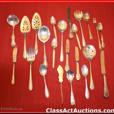 23 Pieces - Misc Flatware - Lot 243
