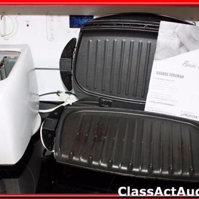 George Forman Panini Grill, & Toaster - Lot 252