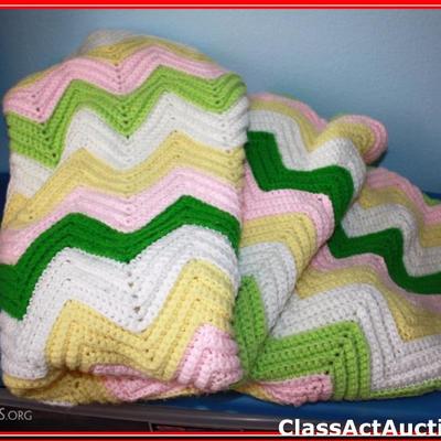 Hand Made Throw/Blanket - Lot 388