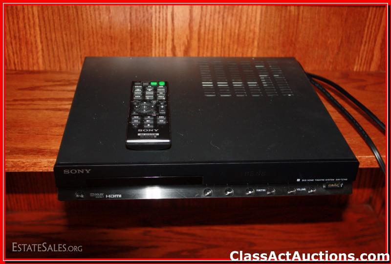 Sony DAVTZ140 5.1 Home Theater Surround Sound System DVD Player Lot