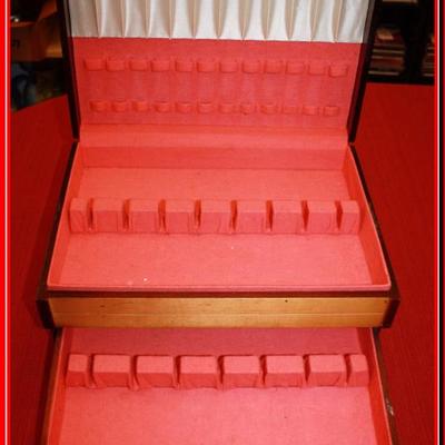 Wooden Flatware Box - Lot 240