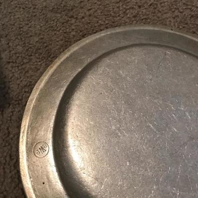 RWP Wilton Pewter Plate