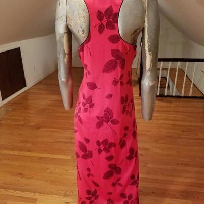 Vintage Natori Cheongsam Cipao/Kimono crepe satin set