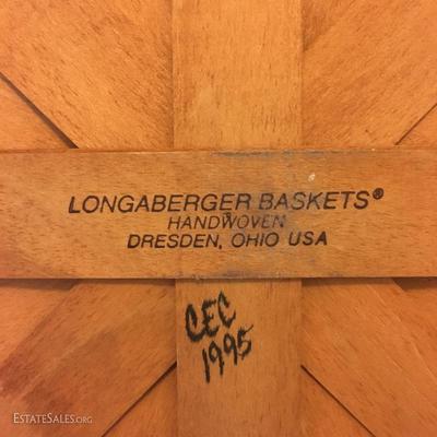 Lot 2 - 3 Longaberger Baskets 