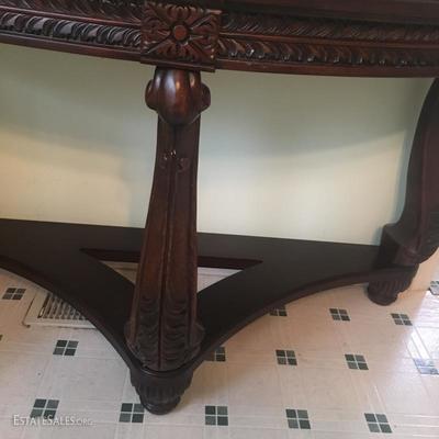 Lot 7 - Curved Wall Table