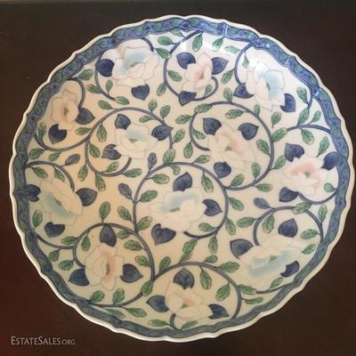 Lot 6 - Blue and White Platters 