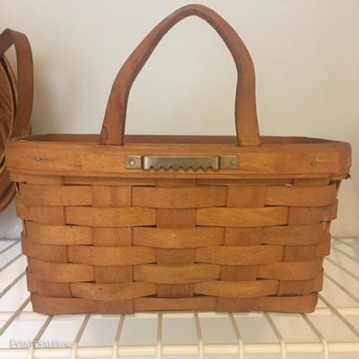 Lot 2 - 3 Longaberger Baskets 