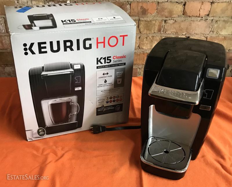 Keurig K15 Classic Series Single Serve Coffee Beverage Maker
