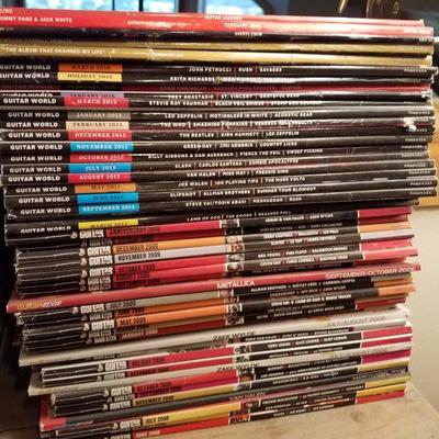 Lot-D10 150+ Guitar World Magazine Back Issues 10+ Years
