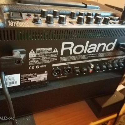 Lot-F3 Roland Acoustic Amp AC-60 w/ Case
