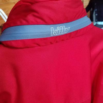 Lot-C27 Men's Full Body XL Red Killy Snow Ski Suit