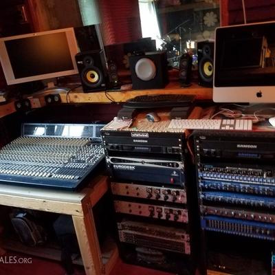 Lot-G1 Entire Working Studio Recording Set-Up Complete Equipment 