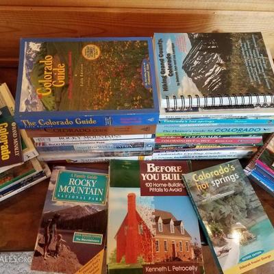 Lot-E14 47 Colorado Book Assortment Recreational Climate History Guide Mix