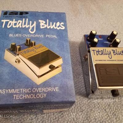 Lot-F20 ISP Totally Blues Overdrive Pedal Asymmetric Tech