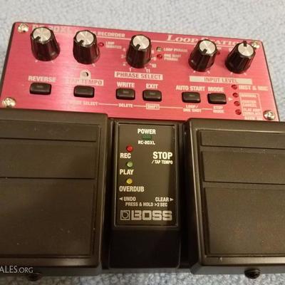 Lot-F38 Boss RC-20XL Phrase Recorder Loop Station Twin Pedal