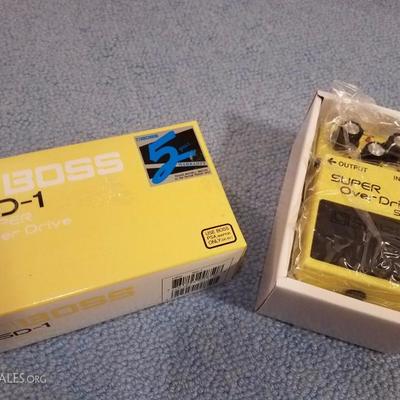 Lot-F37 Boss SD-1 Super Over Drive Switch Pedal