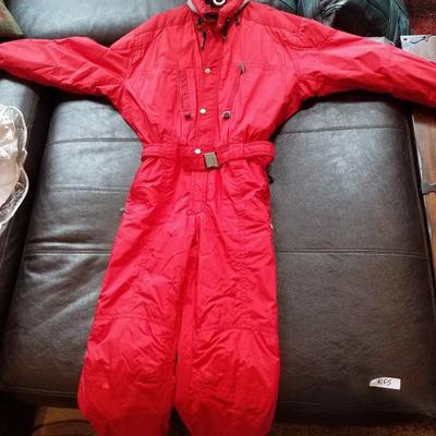 Lot-C27 Men's Full Body XL Red Killy Snow Ski Suit