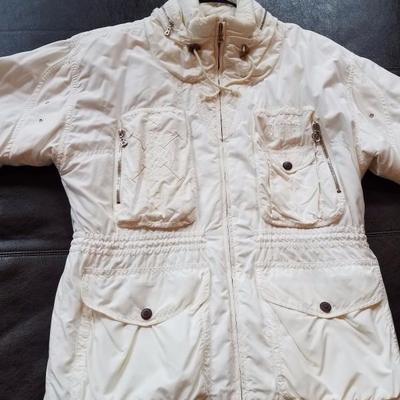 Lot-C24 Men's XL White Bogner Ski Jacket Used Winter Clothing