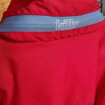 Lot-C27 Men's Full Body XL Red Killy Snow Ski Suit