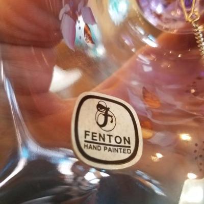 Lot-B20 11 Pc Assorted Fenton Glass Mixed Lot DÃ©cor 