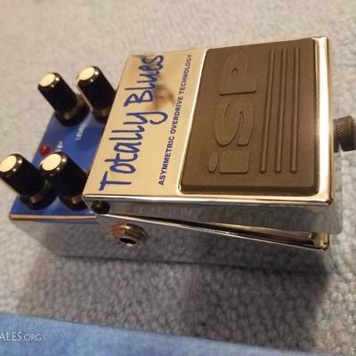 Lot-F20 ISP Totally Blues Overdrive Pedal Asymmetric Tech