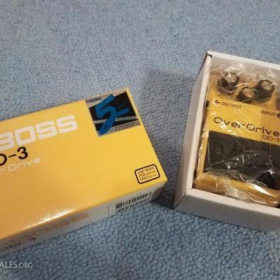 Lot-F34 Boss OD-3 Over Drive Switch Pedal