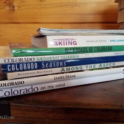 Lot-E14 47 Colorado Book Assortment Recreational Climate History Guide Mix