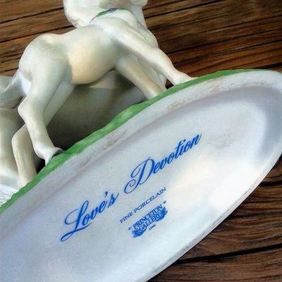 LOT 9 - VINTAGE CERAMIC/PORCELAIN UNICORN COLLECTION