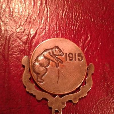 LOT 12 - PPIE 1915 Vintage Bear Spinner FOB