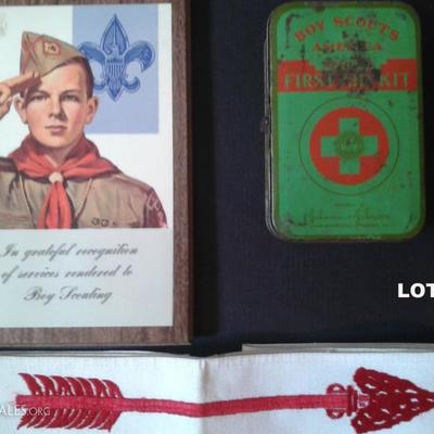 LOT 2 - VINTAGE BOY SCOUTS OF AMERICA (BSA) MEMORABILIA