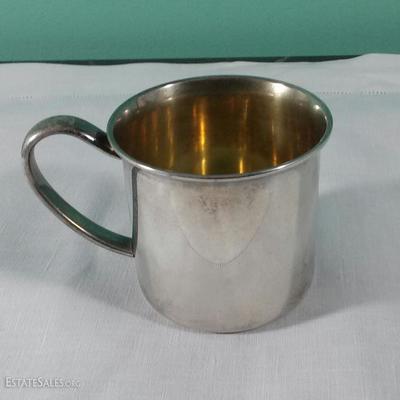 Lot 20 - Sterling Silver Childs Cup 