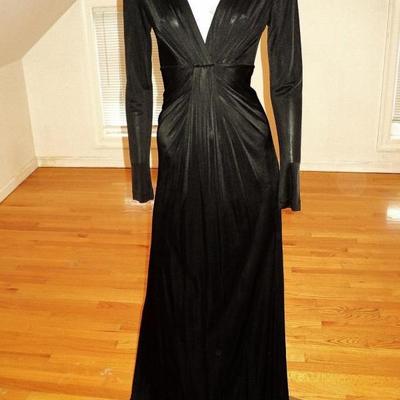 Vintage Diane Von Furstenberg Runway Grecian drape Gown NWT Retail $528