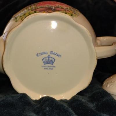 B7-37 Crown Dorset Teapot, Stafforshire, England