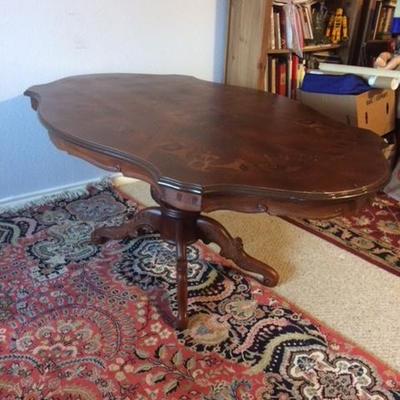 Antique Solid Wood Dining Table