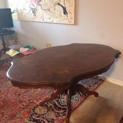Antique Solid Wood Dining Table