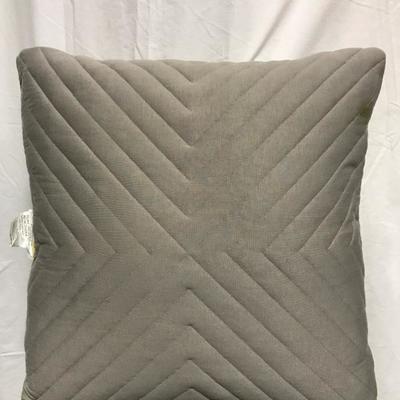 Large grey pillow -as is 