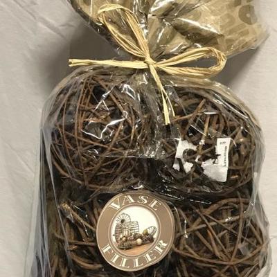 Twig ball decor brand new in package 