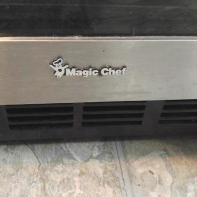Magic Chef Stainless Steel Wine and Beverage cooler