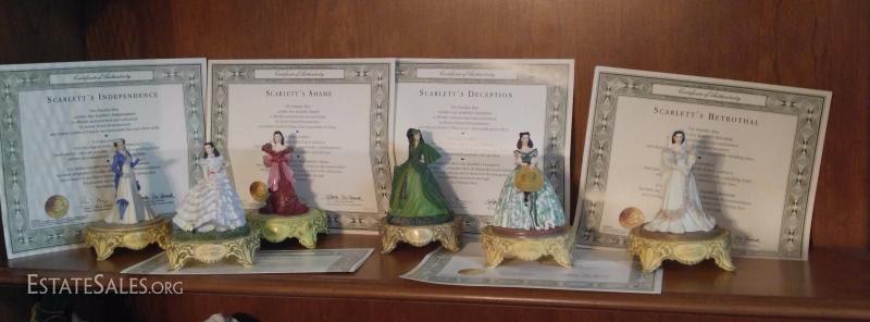 franklin mint gone with the wind